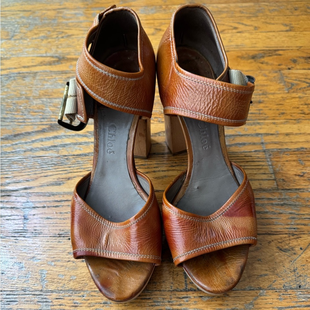 Chloe, platform sandals